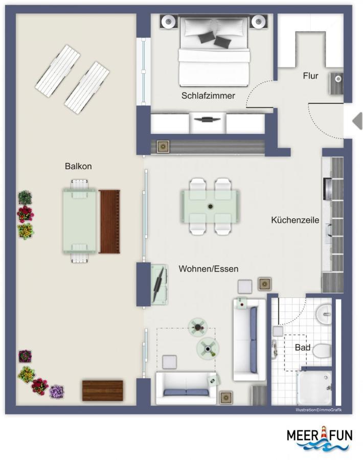 Linden-Palais Wohnung 34 Heiligendamm Exteriér fotografie